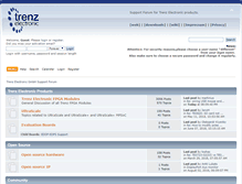 Tablet Screenshot of forum.trenz-electronic.de